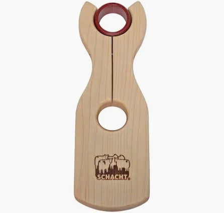 Soporte de las aletas (maiden) Matchless Bulky para perilla en T, cerezo de Schacht