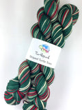 Turtlepurl Striped Turtle Toes, Mistletoe Kisses