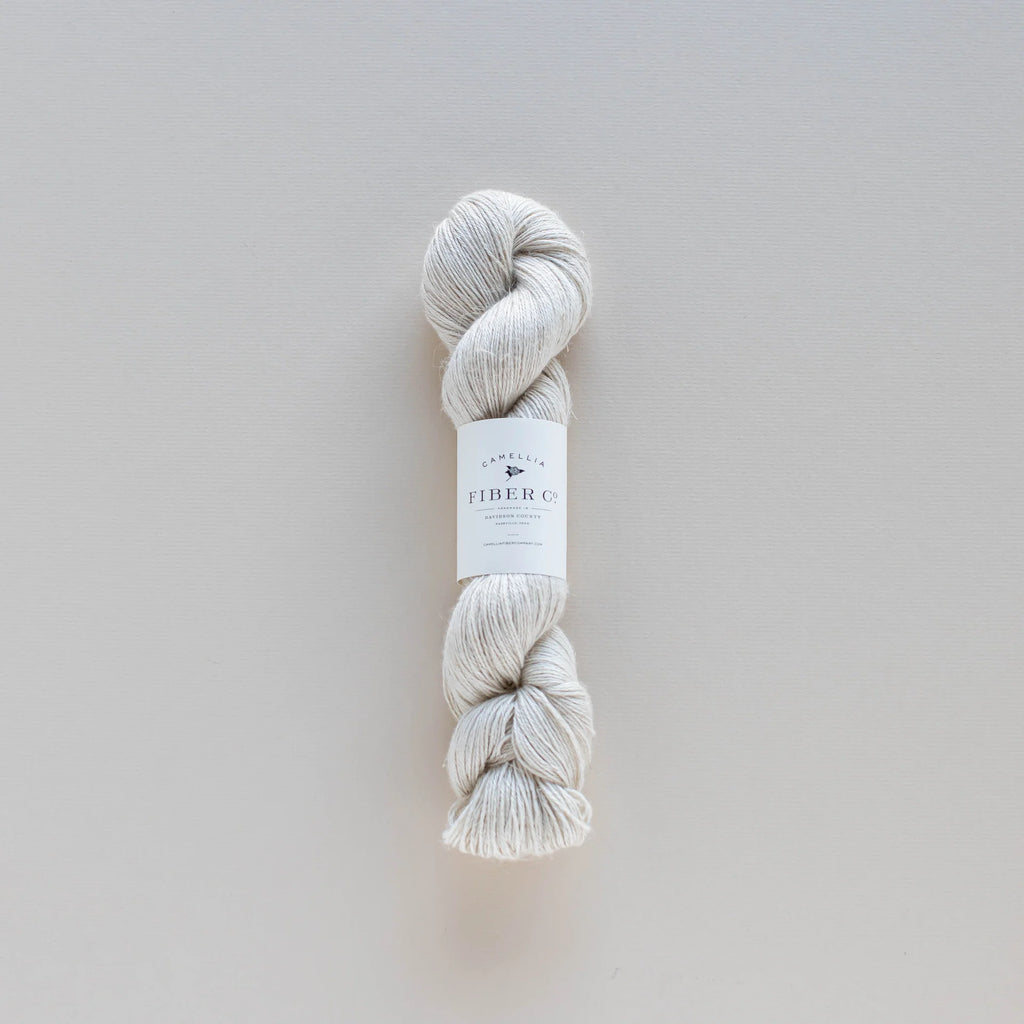 Camellia - Flax Fingering, Moon Flower