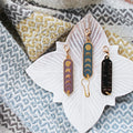 Progress Tab Keeper / Stitch Marker - Moon Phase by Twill and Print