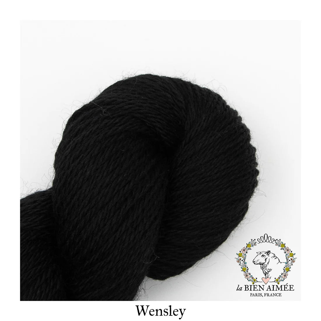 La Bien Aimee - Wensley Worsted, Noir