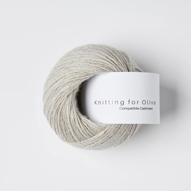 Knitting for Olive - Compatible Cashmere - Lace Weight, Oatmeal