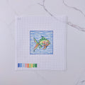 "Ocean Fish" - Lienzo para needlepoint pintado a mano de HM Nabavian