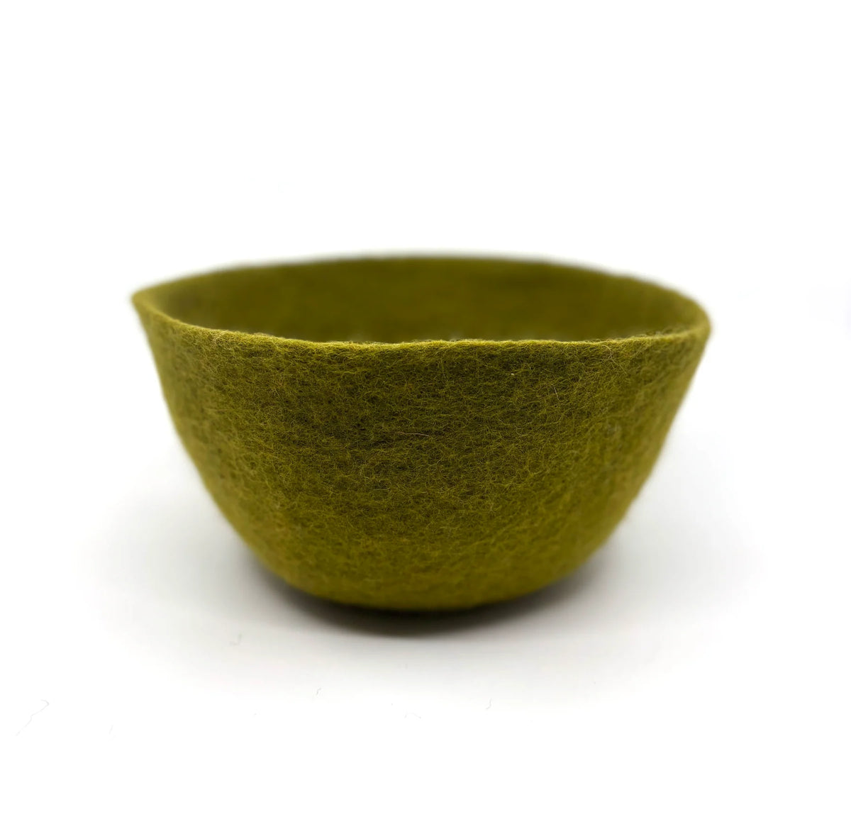 Fibres of Life - Felt Bowl, Olive