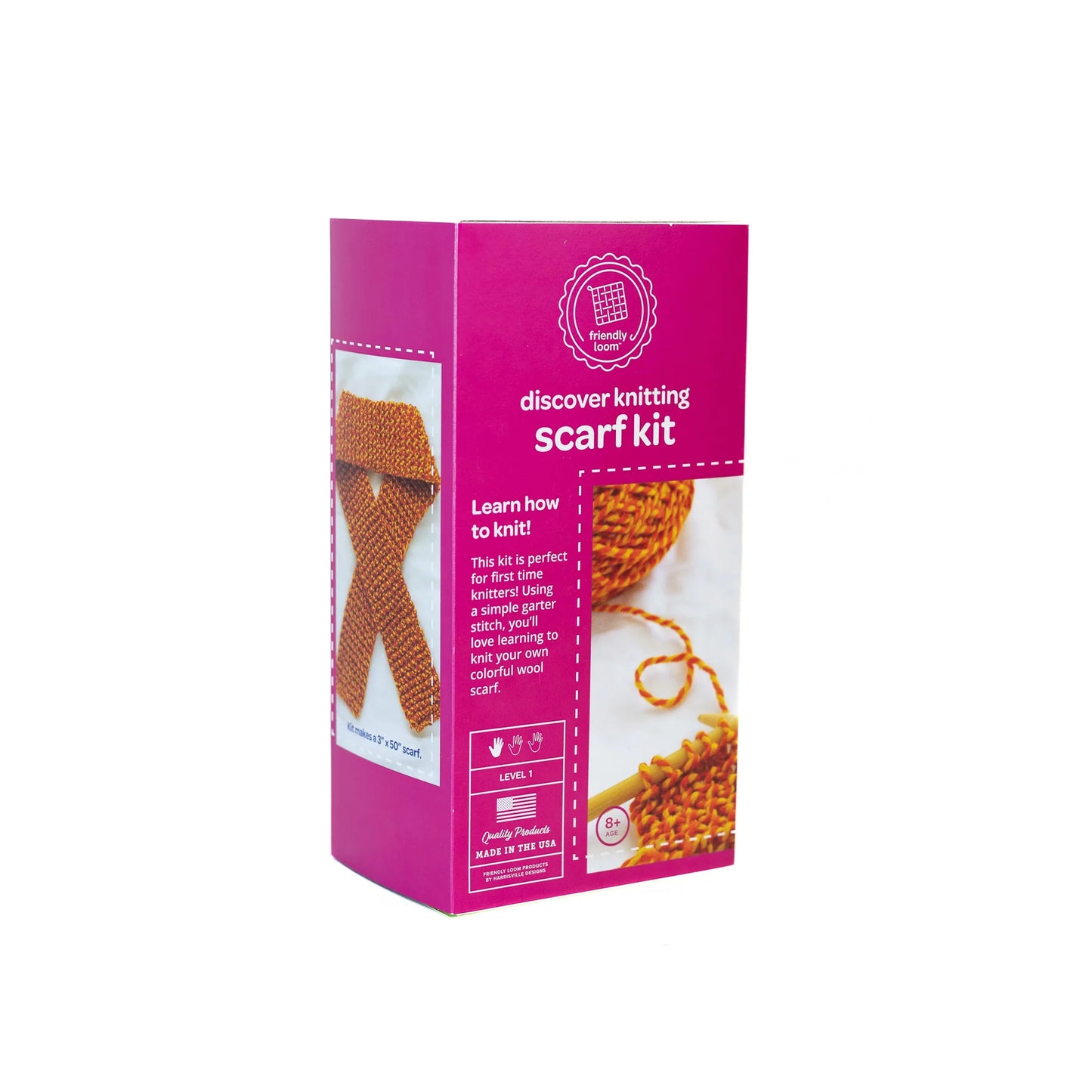 Discover Knitting: Scarf Kit