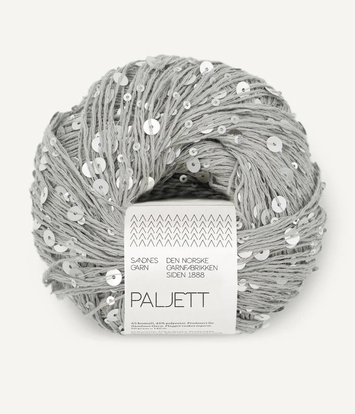Sandnes Garn - Paljett, 1120 - Silver Spoon