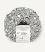 Sandnes Garn - Paljett, 1120 - Silver Spoon