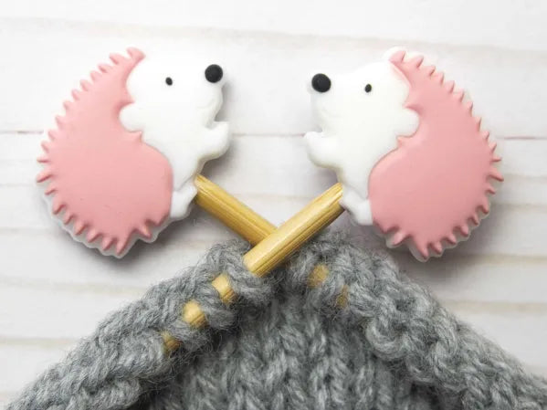 Fox and Pine Stitch Stoppers