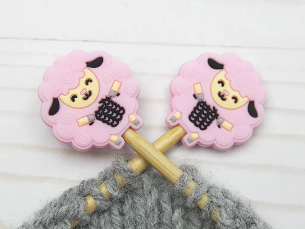Fox and Pine Stitch Stoppers