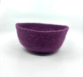 Fibres of Life - Cuenco de fieltro, Plum