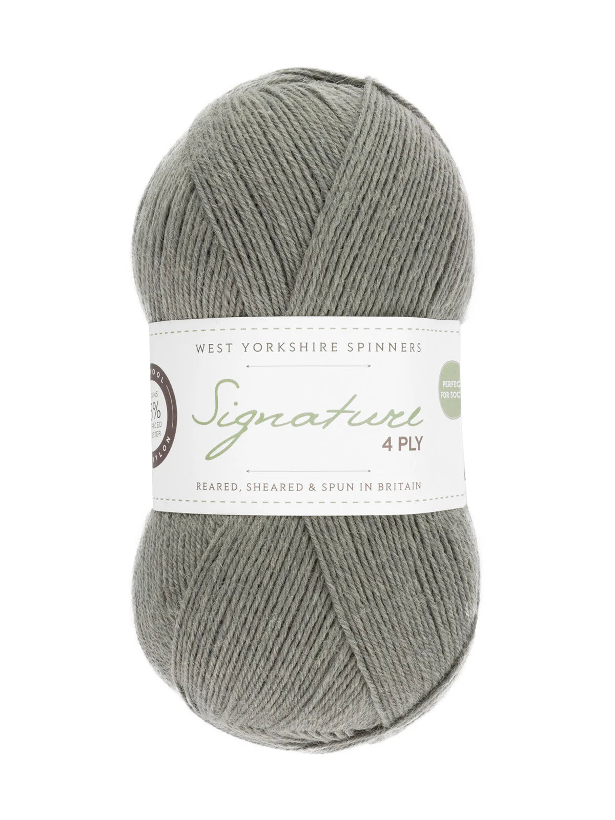 West Yorkshire Spinners Sock Yarn Signature 4ply, Poppy Seed