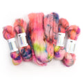 Fibra para hilar de merino superwash de Hedgehog Fibres, Pot Luck 1