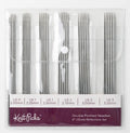 Juego de agujas de doble punta de acero de Knit Picks, US 0-3