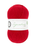 Estambre para calcetines Signature 4ply de West Yorkshire Spinners, Rouge