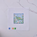 "Sea Turtle" - Hand Painted Needlepoint Canvas by HM Nabavian