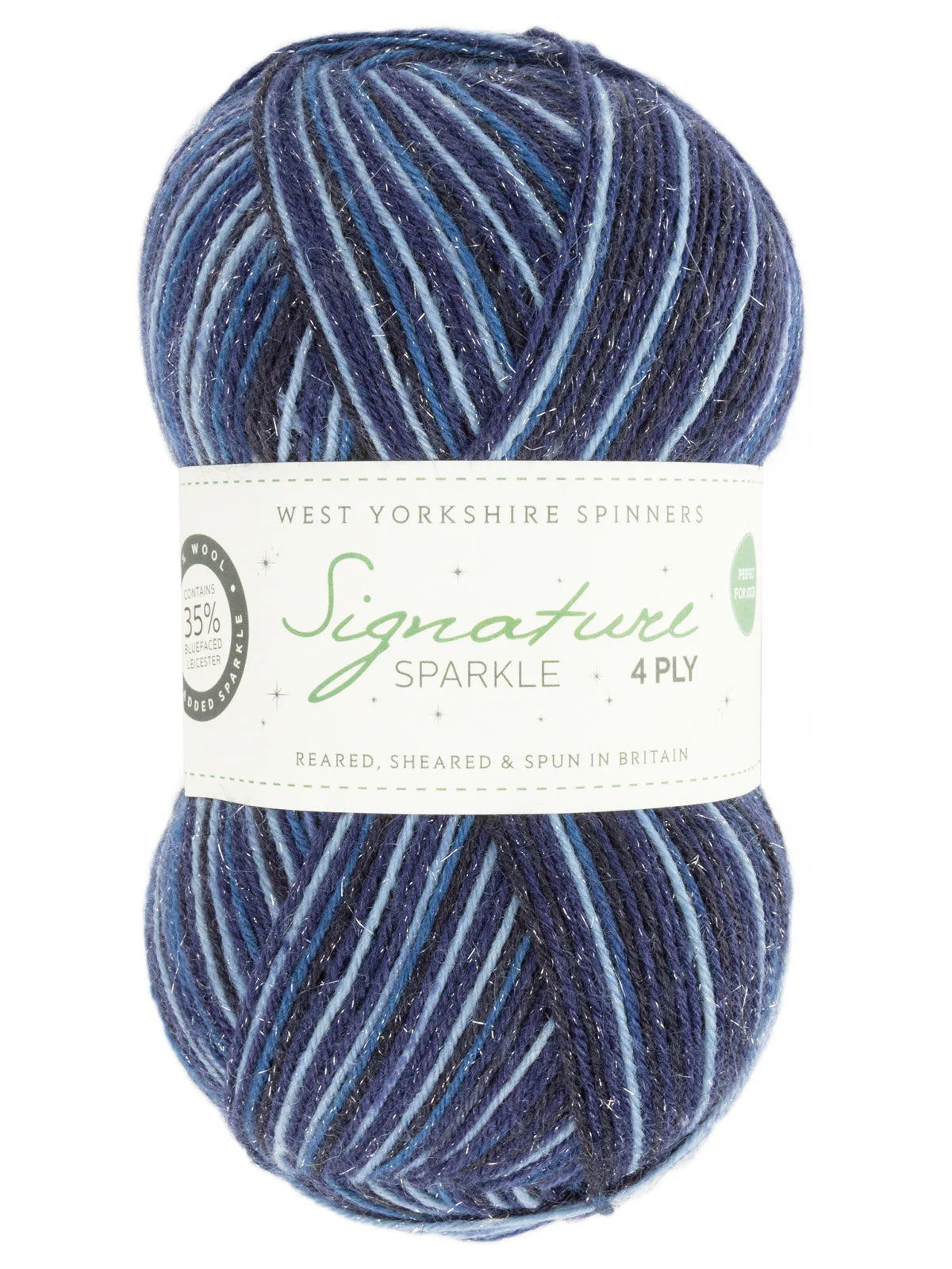 West Yorkshire Spinners Sock Yarn Signature 4ply, Silent Night