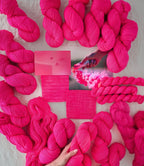 Ruby and Roses - Soft Rose Superwash Fingering, Spitfire