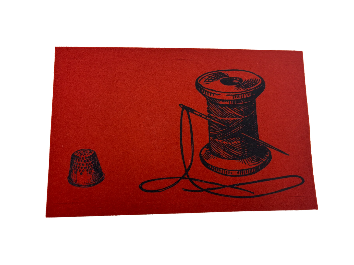 Fibres of Life - Handmaker Button On Hand Printed Art Panels