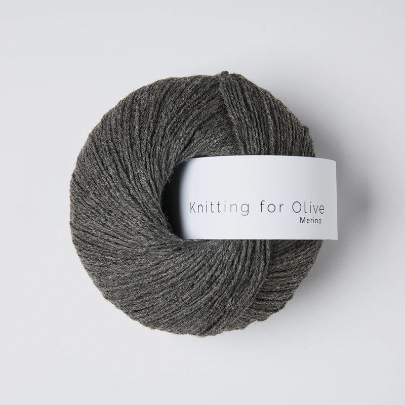 Knitting for Olive - Merino - Fingering Weight, Thunder Cloud