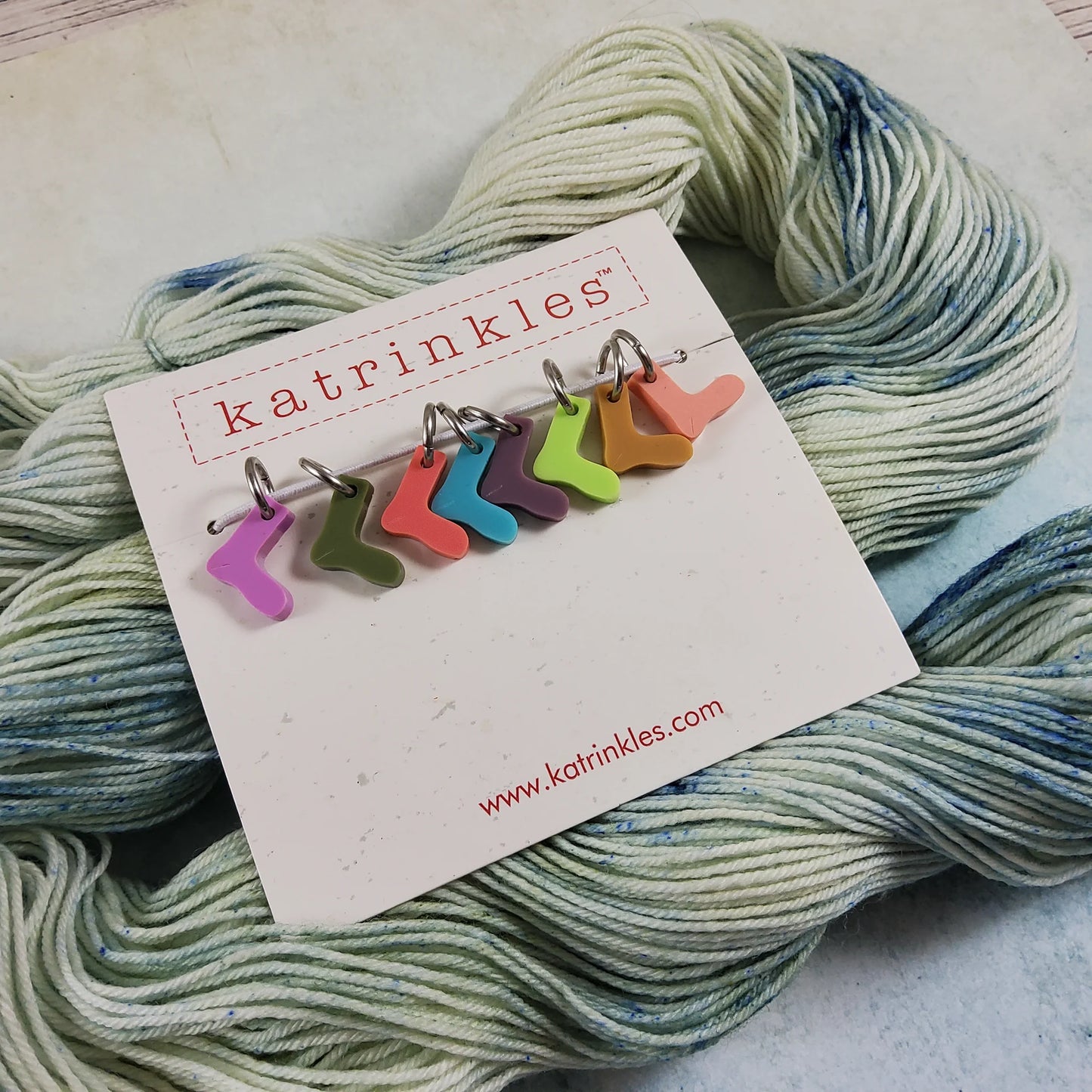 Katrinkles Tiny Socks Acrylic Ring Markers