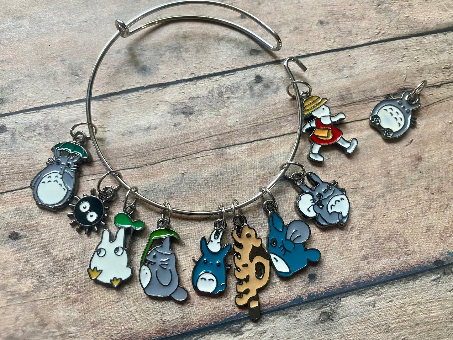 Stitch Marker Bracelet - Totoro