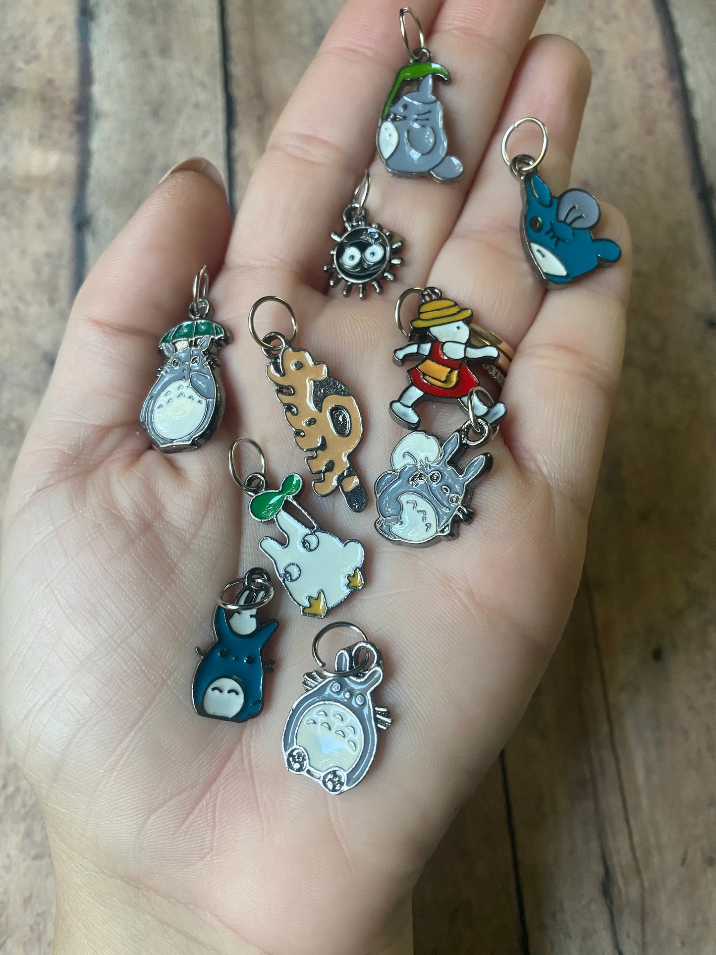 Stitch Marker Bracelet - Totoro