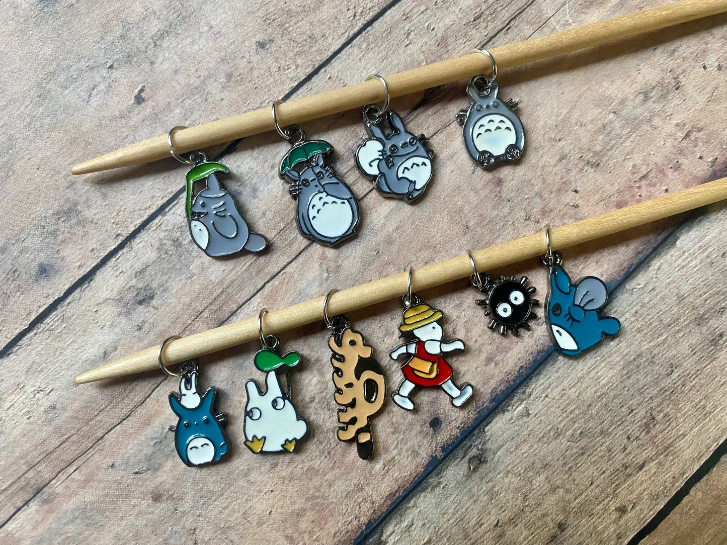 Stitch Marker Bracelet - Totoro