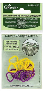 Clover Stitch Markers Triangle