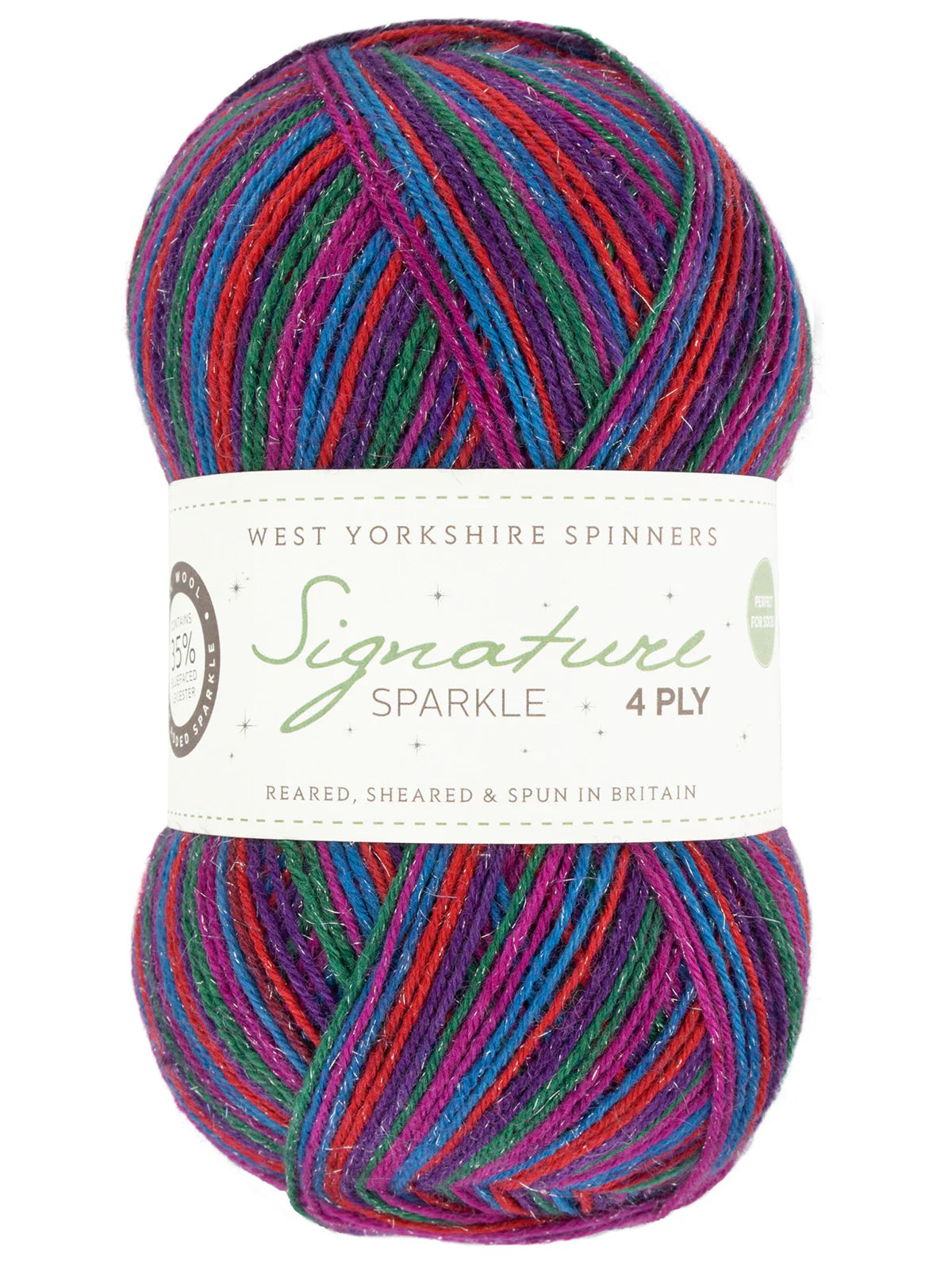 West Yorkshire Spinners Sock Yarn Signature 4ply, Vintage Tinsel
