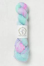 La Bien Aimee - Merino Super Sock, Waterlillies