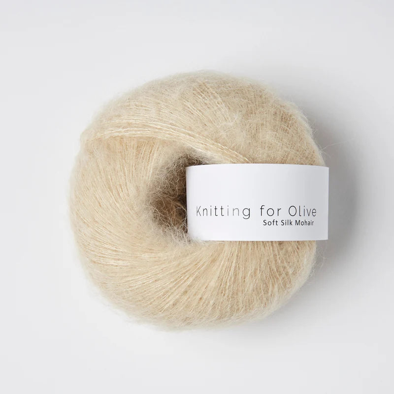 Knitting for Olive - Soft Silk Mohair - Lace Weight, Wheat