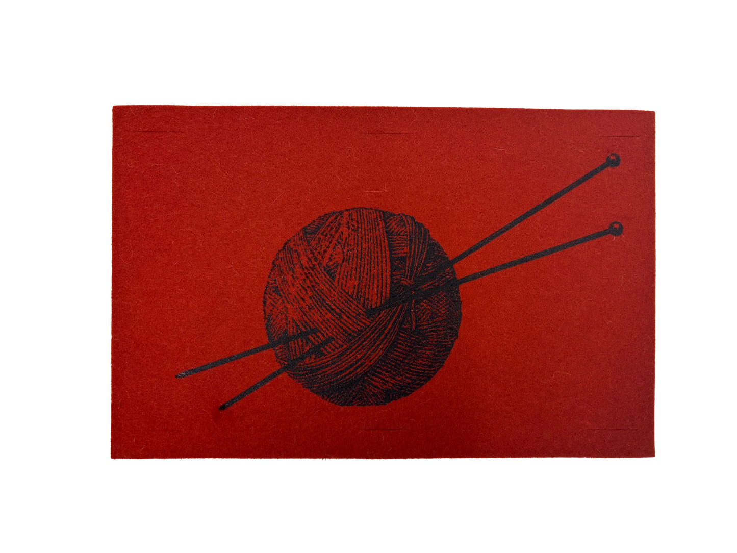 Fibres of Life - Handmaker Button On Hand Printed Art Panels