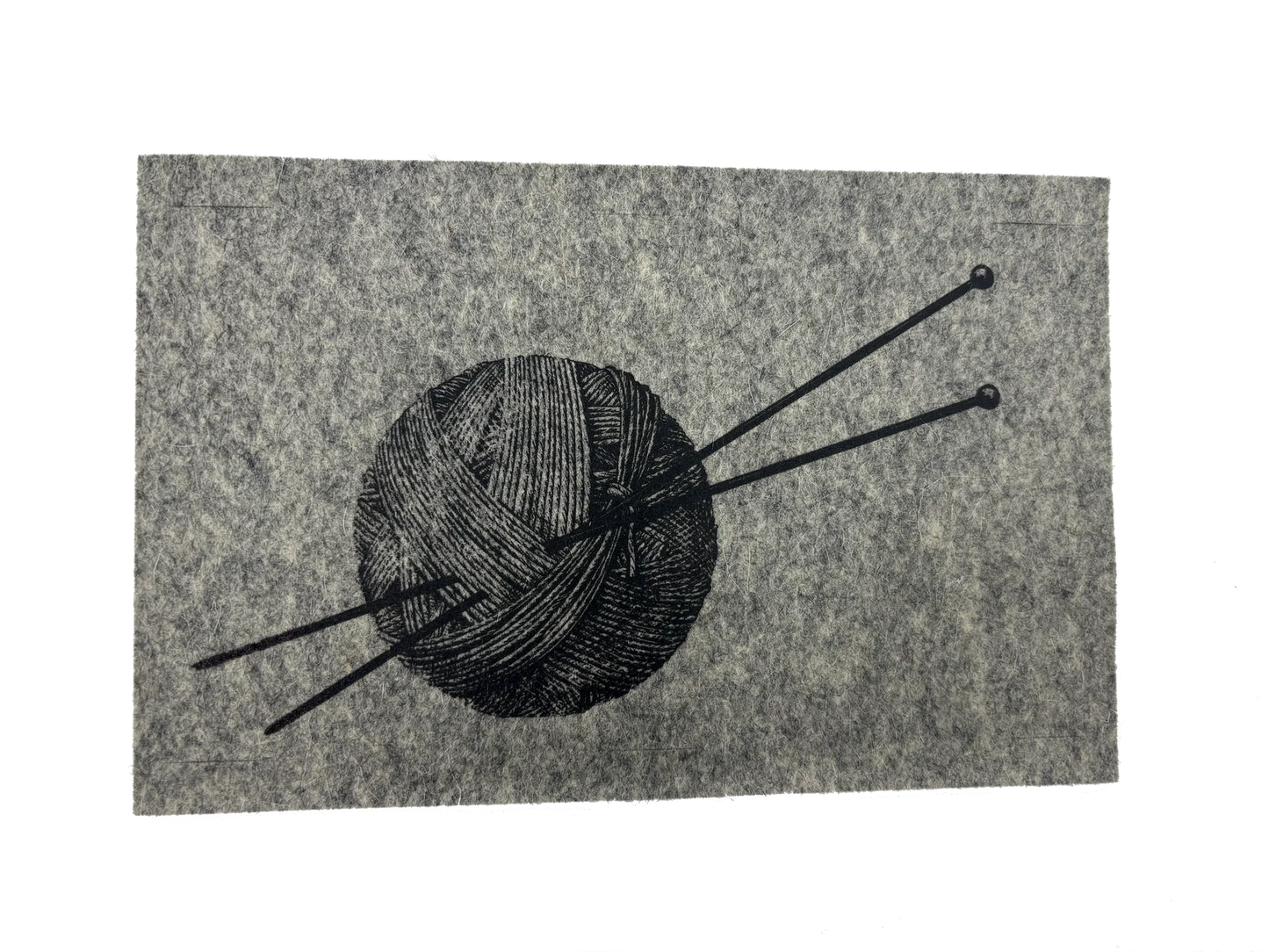 Fibres of Life - Handmaker Button On Hand Printed Art Panels