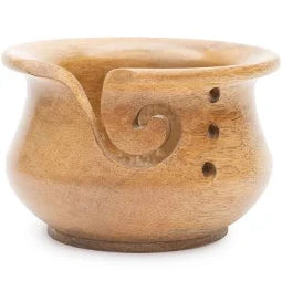 Tazón de madera para estambre de Bryson