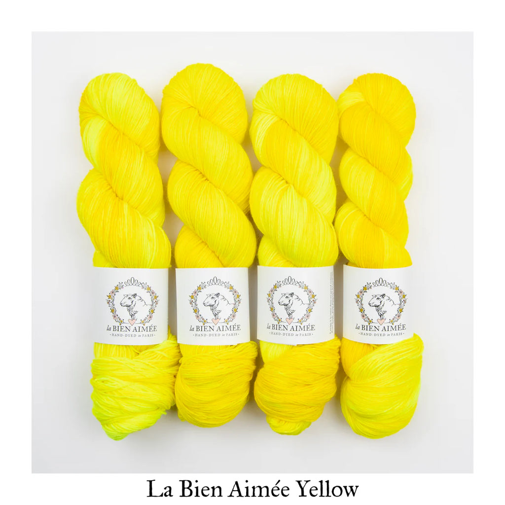 La Bien Aimee - Merino Super Sock, La Bien Aimee Yellow