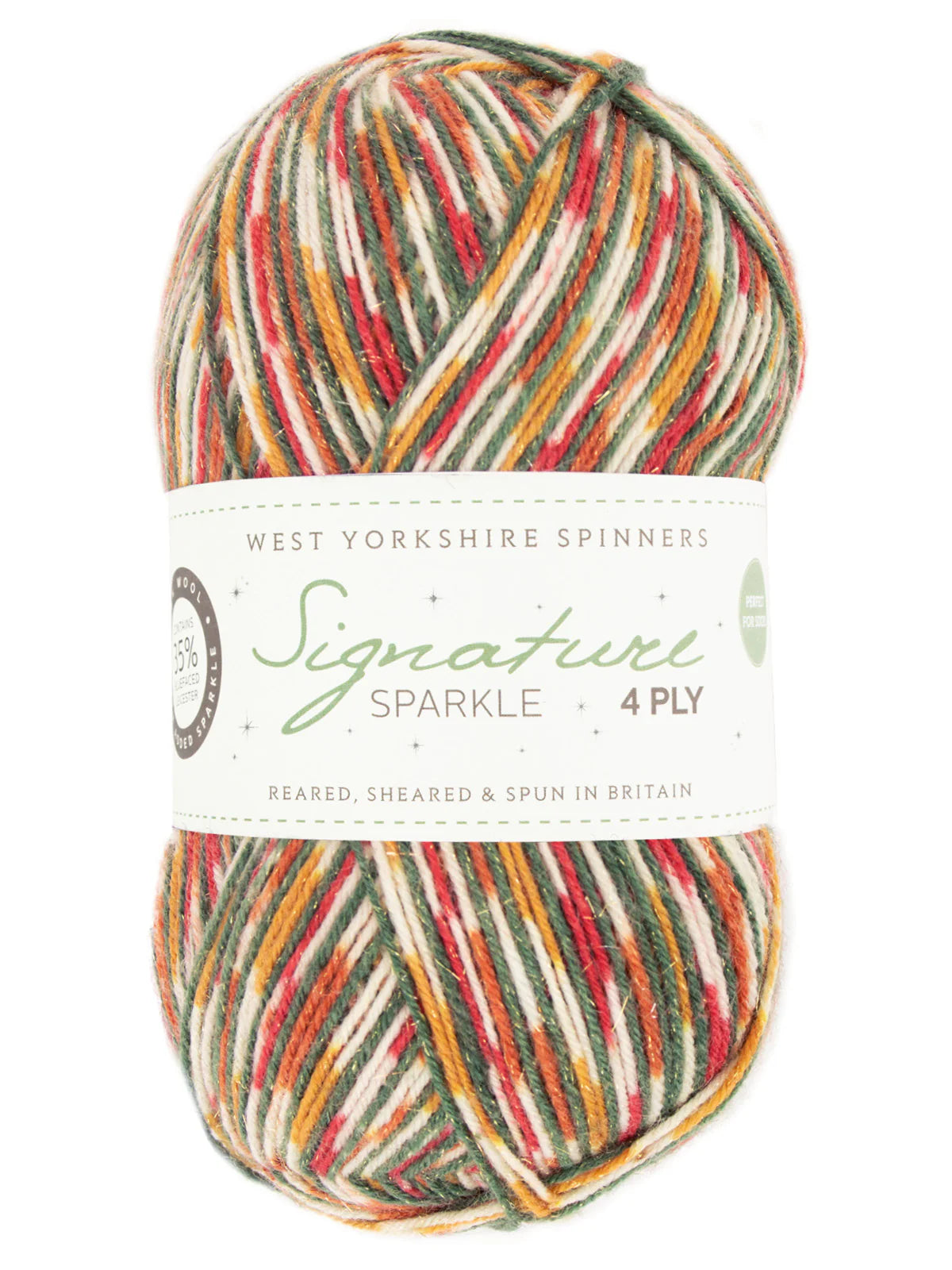 West Yorkshire Spinners Sock Yarn Signature 4ply, Yuletide